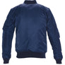 Schott N.Y.C NYLON FLIGHT JACKET SATIN MA -1 MENS- NAVY