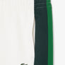 LACOSTE CLASSIC FIT SWEATSUIT HOODED FLEECE -Men’s-WHITE /GREEN