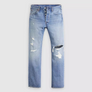 Levis Strauss & Co - 501 ORIGINAL STRAIGHT LEG Men’s-BLUE DISTRESSED