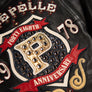 PELLE PELLE UNRIVALED ANNIVERSARY 1978 LEATHER JACKET Men’s -BLACK/CABERNET /NAVY//IVORY