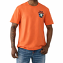 TRUE RELIGION SHORT SLEEVE BUDDHA MFG TEE-NEON FLARE