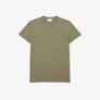 LACOSTE Regular fit CREW NECK T-SHIRT Men’s -KHAKI GREEN-BMY