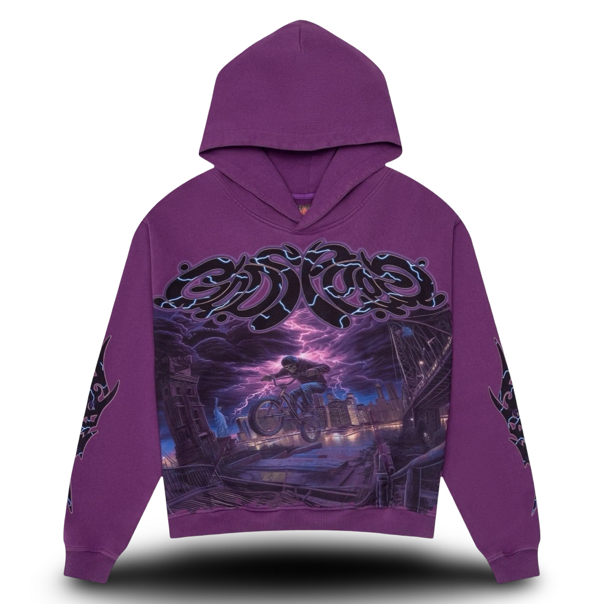 Godspeed B-M-X Hoodie - PURPLE – Moesports