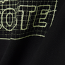 LACOSTE PRINTED COTTON CREW NECK T-SHIRT Men’s -BLACK