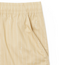 LACOSTE CROCODILE PRINT STRIPE COTTON SHORT Men’s -BEIGE-WHITE-001
