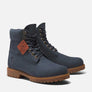 Timberland HERITAGE LACE UP PREMIUM 6 IN WATERPROOF BOOT Men’s - DARK BLUE NUBUCK