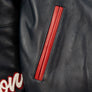 PELLE PELLE ALL TIME CHAMPION LEATHER JACKET Men’s -NAVY/CABERNET/SILVER /WHITE