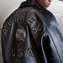 AVIREX LIMITED EDITION STUDDED ICON LEATHER JACKET Men’s -BLACK