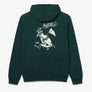 LACOSTE GOLF CLUB RELAXED FIT HOODIE FLEECE -Men’s /GREEN -YZP