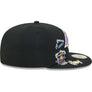 NEW ERA 5950 CUSTOM FITTED-MULTI-LOGO LA LAKERS / PURPLE YELLOW