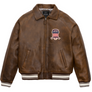 AVIREX ICON LEATHER JACKET Men’s -VINTAGE BROWN/MARRON
