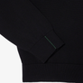 LACOSTE CREW NECK COTTON SWEATER - Men’s /BLACK