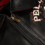 PELLE PELLE UNRIVALED ANNIVERSARY 1978 LEATHER JACKET Men’s -BLACK/CABERNET /NAVY//IVORY