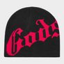 GODSPEED OG LOGO BEANIE BLACK/RED