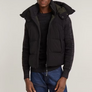 G-STAR G-WHISTLER PDD HOODIE VEST 2.0 MENS -DK BLACK