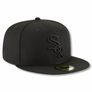 NEW ERA 5950 CHICAGO WHITE SOX ‘ -ALL BLACK