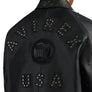 AVIREX LIMITED EDITION STUDDED ICON LEATHER JACKET Men’s -BLACK