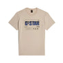 G-Star RAW FLYERS TEE Men’s - DK BRICK