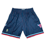 MITCHELL & NESS - NBA ALTERNATE SWINGMAN -SHORTS BULL MENS -BLACK BULL 96