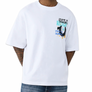 TRUE RELIGION SHORT SLEEVE CONCERT BUDDHA OVERSIZED TEE-OPTIC WHITE