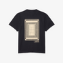 LACOSTE PRINTED JERSEY CREW NECK T-SHIRT Men’s -BLACK-350