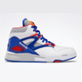 Reebok PUMP OMNI ZONE-WHITE/ROYAL/BLUE - Moesports
