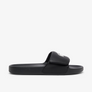 LACOSTE SERVE SLIDES 0 S 1261 CMA MENS -BLACK/WHITE