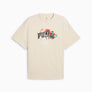 Puma DUNKED IN FLORALS TEE Men’s-ALPINE SNOW