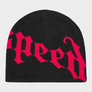 GODSPEED OG LOGO BEANIE BLACK/RED