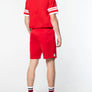 SERGIO TACCHINI ORION DAVIS RINGER TEE SHORT SET-MENS’/ ADRENALINE RUSH /WHITE