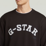 G-Star RAW APPLIQUÉ R SWEATER / Men’ -DK BLACK