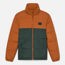 TIMBERLAND INSULATED PUFFER JACKET Men’s -LEATHER BROWN /DARK FOREST GREEN