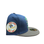 NEW ERA 5950 CUSTOM FITTED-NEW YORK YANKEE/NAVY BROWN