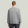 G-Star RAW APPLIQUÉ R SWEATER / Men’ -MEDIUM GREY HEATHER