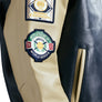 AVIREX WORLD SERIES NEW YORK 1939 LEATHER JACKET Men’s -NAVY BLUE SERGE