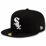 NEW ERA 5950 CHICAGO WHITE SOX ‘ - BLACK WHITE