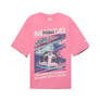 Puma MIAMI GRAPHICS TEE Men’s-FAST PINK