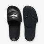 LACOSTE SERVE SLIDES 0 S 1261 CMA MENS -BLACK/WHITE