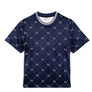 SERGIO TACCHINI COSIMO VELOUR T-SHIRT SHORT SET-Men’s -MARITIME BLUE