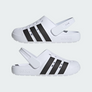 Adidas OriginalA DILETTE CLOG -Men’s -WHITE BLACK