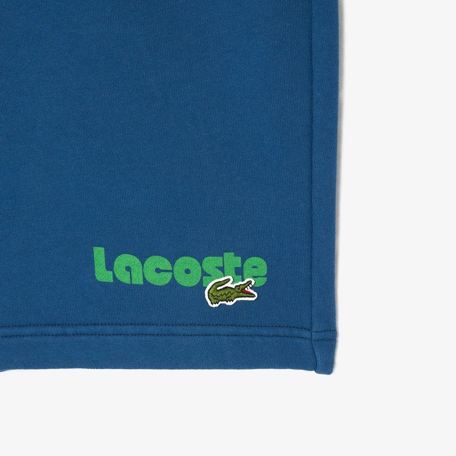Lacoste WASHED EFFECT PRINTED Short Men's -BLUE-HBM