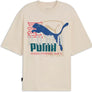 Puma CLASSIC PLAY PARIS TEE Men’s -ALPINE SNOW