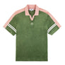 Sergio Tacchini CIELO VELOUR POLO T-SHIRT Men’s -BRONZE GREEN