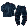 Fila DEVERALL VELOUR TRACKSUIT Men’s -BLACK /FRED/FGRN