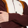 Sergio Tacchini BRUNI KNIT CARDIGAN SWEATER Men’s -BITTER CHOCOLATE