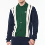 Sergio Tacchini BRUNI KNIT CARDIGAN SWEATER Men’s -MARITIME BLUE