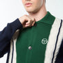 Sergio Tacchini BRUNI KNIT CARDIGAN SWEATER Men’s -MARITIME BLUE