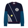 Sergio Tacchini NOTA CREWNECK SWEATER Men’s -MARITIME BLUE