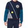 Sergio Tacchini NOTA CREWNECK SWEATER Men’s -MARITIME BLUE