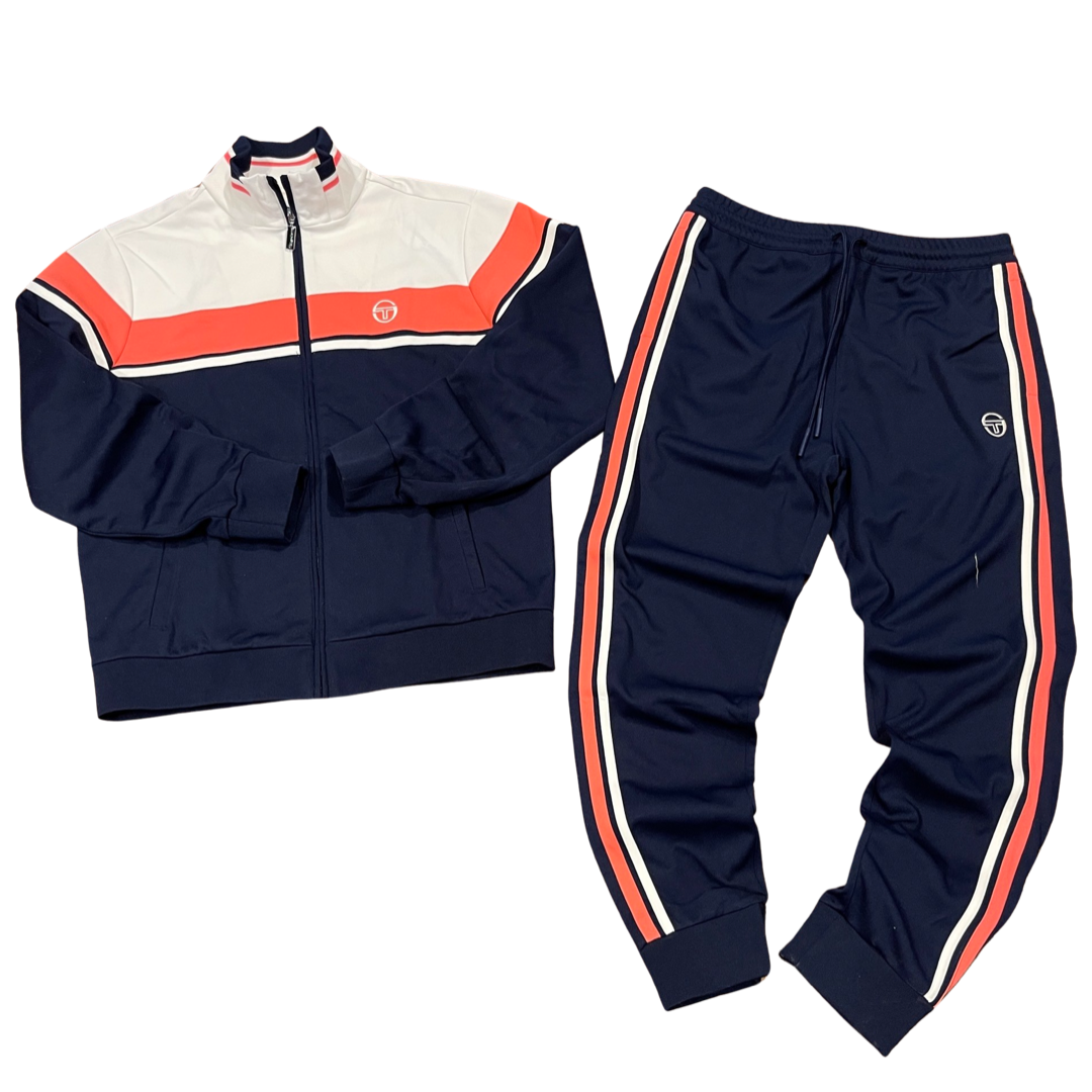 SERGIO TACCHINI DAMARINDO TRACK SUIT MEN S GARDENIA MARITIME BLUE
